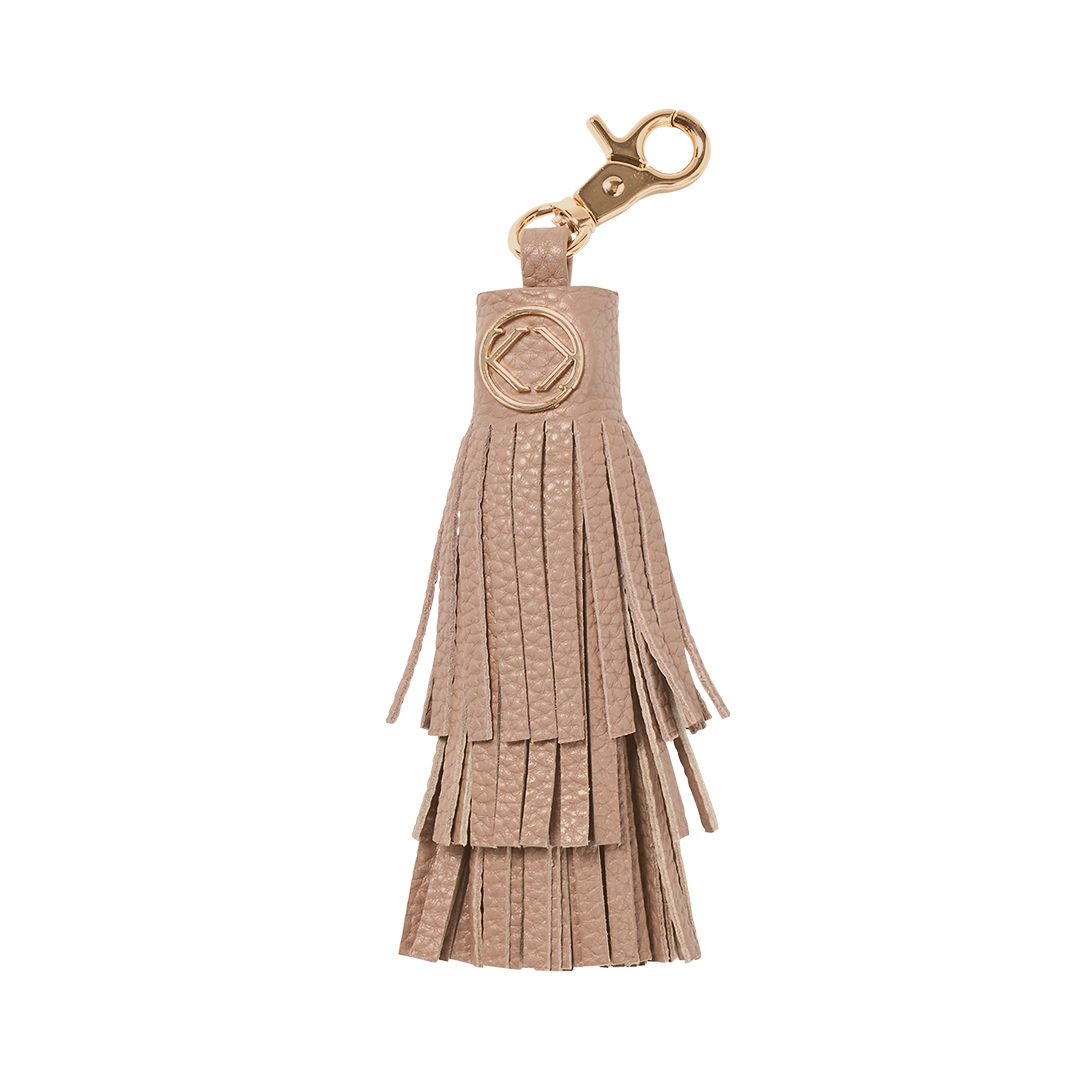 3 Layer Warrior Leather Keyring Tassel