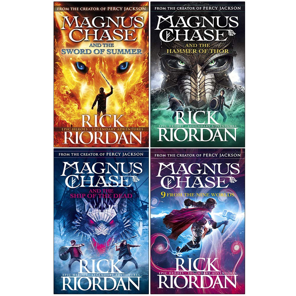 Magnus Chase and the Gods of Asgard Series Collection 3 Books Set