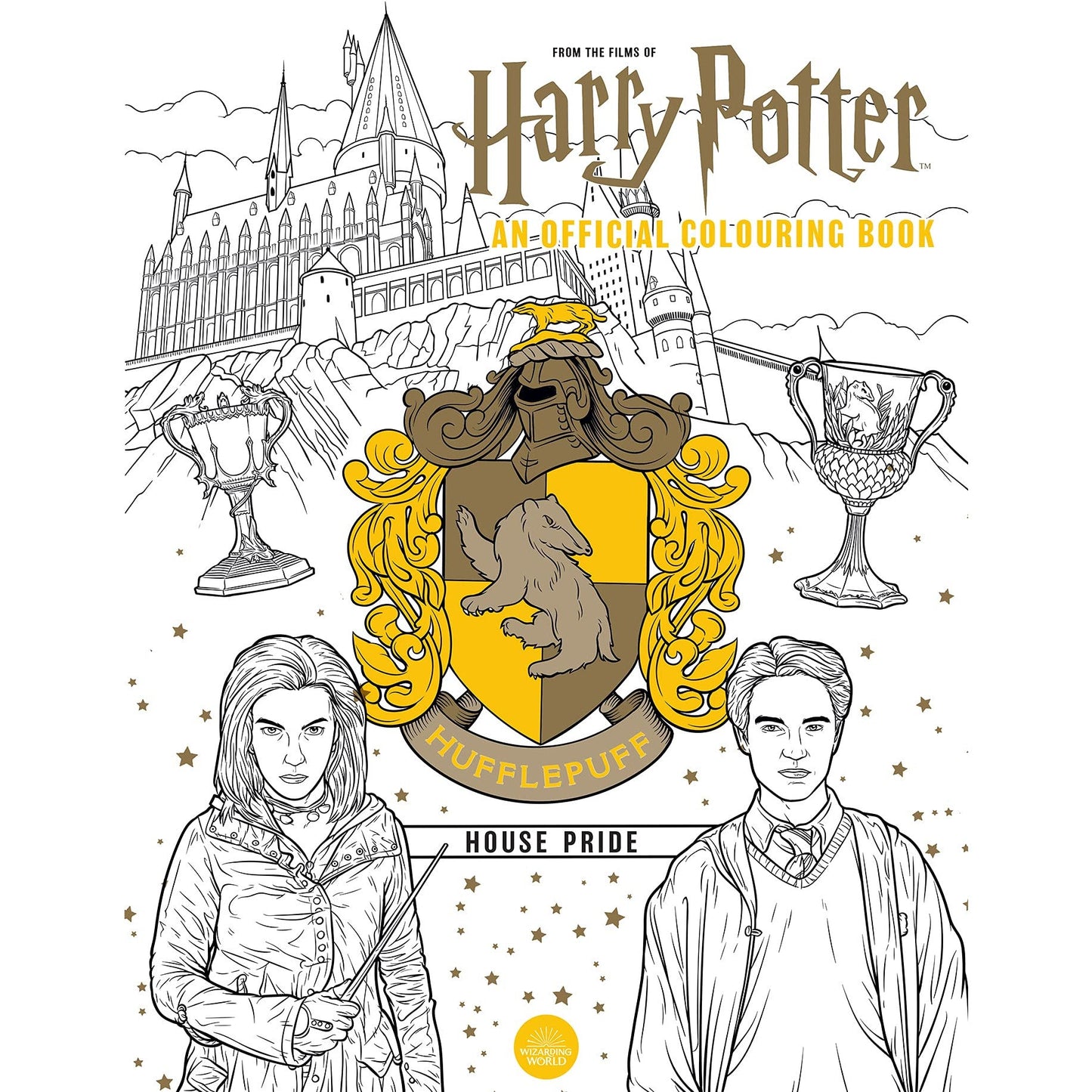 Harry Potter: Hufflepuff House Pride: The Official Colouring Book