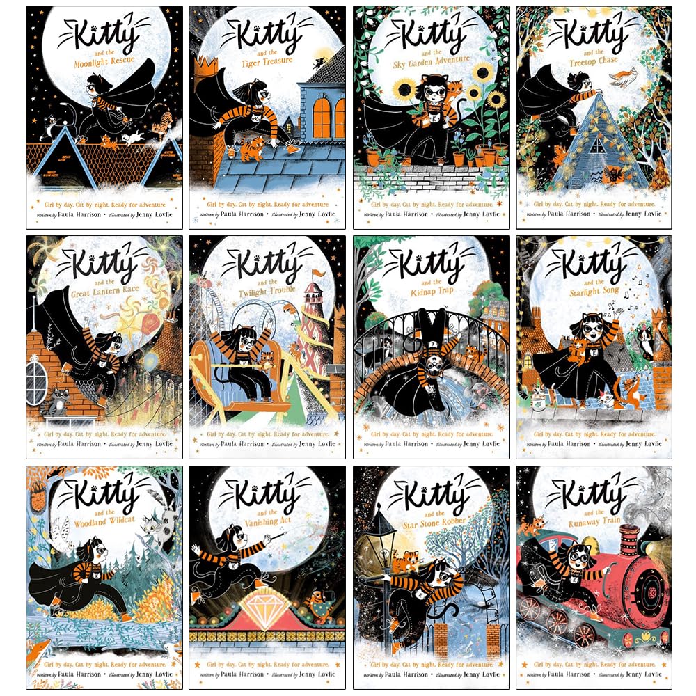 Paula Harrison Kitty Series 1-12 Books Collection Set