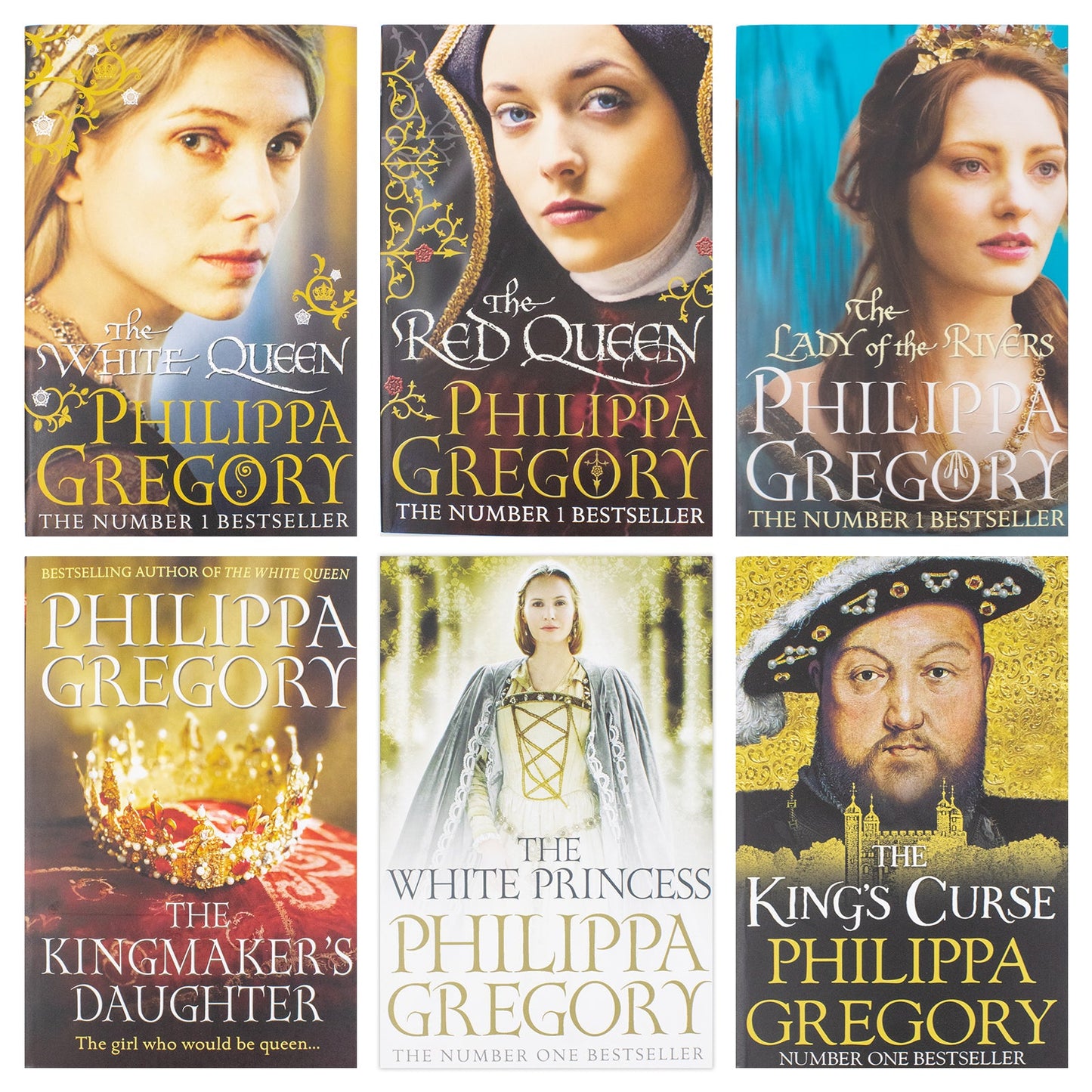 Cousins War Series Collection Philippa Gregory 6 Books Set