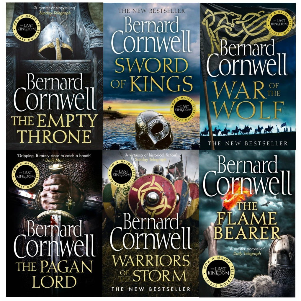 The Last Kingdom: The Warrior Chronicles Tales Series 6 Books Collection Set by Bernard Cornwell | Epic Historical Fiction Saxon Tales