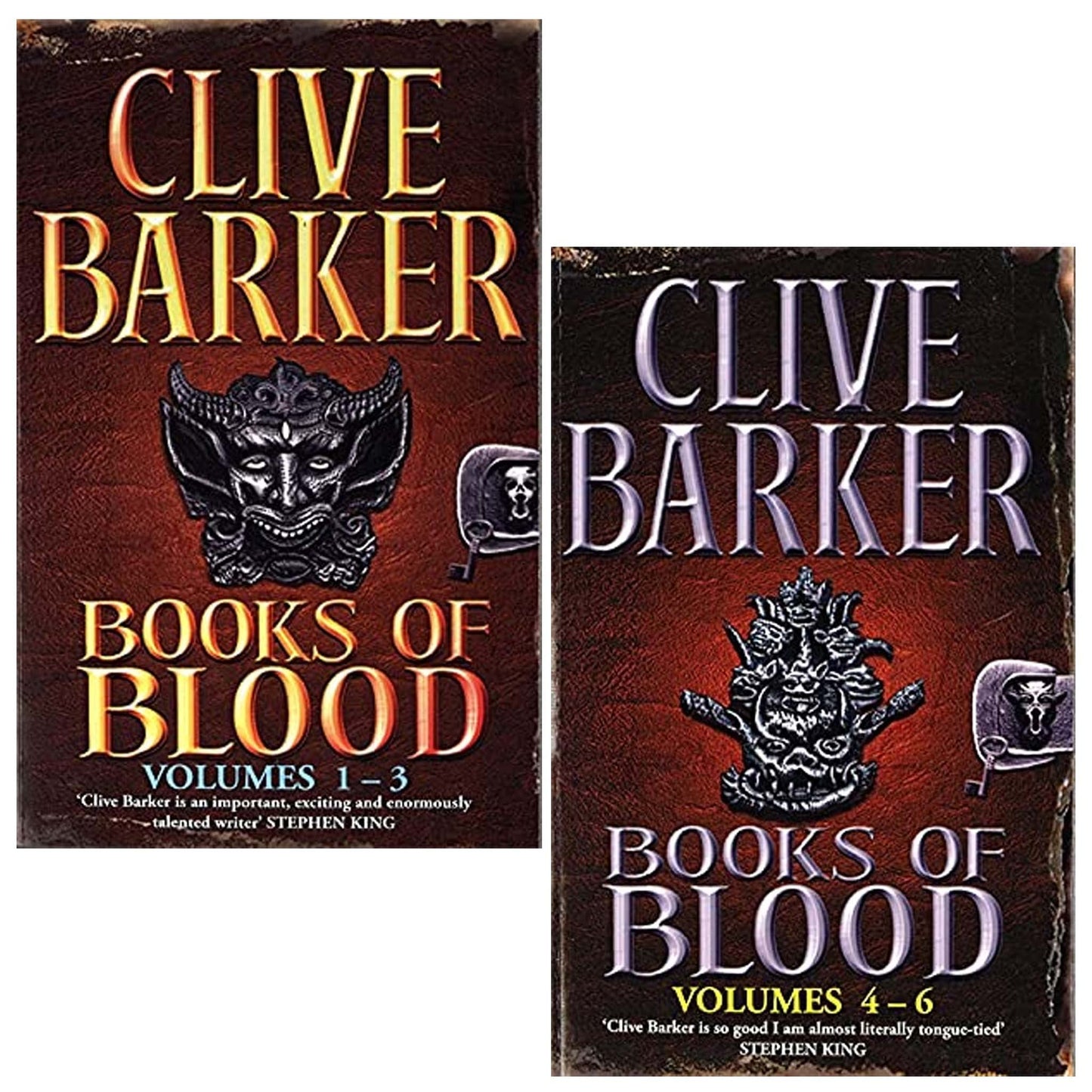 Books Of Blood Omnibus Series 2 Books Collection Set by Clive Barker (Volumes 1-6)