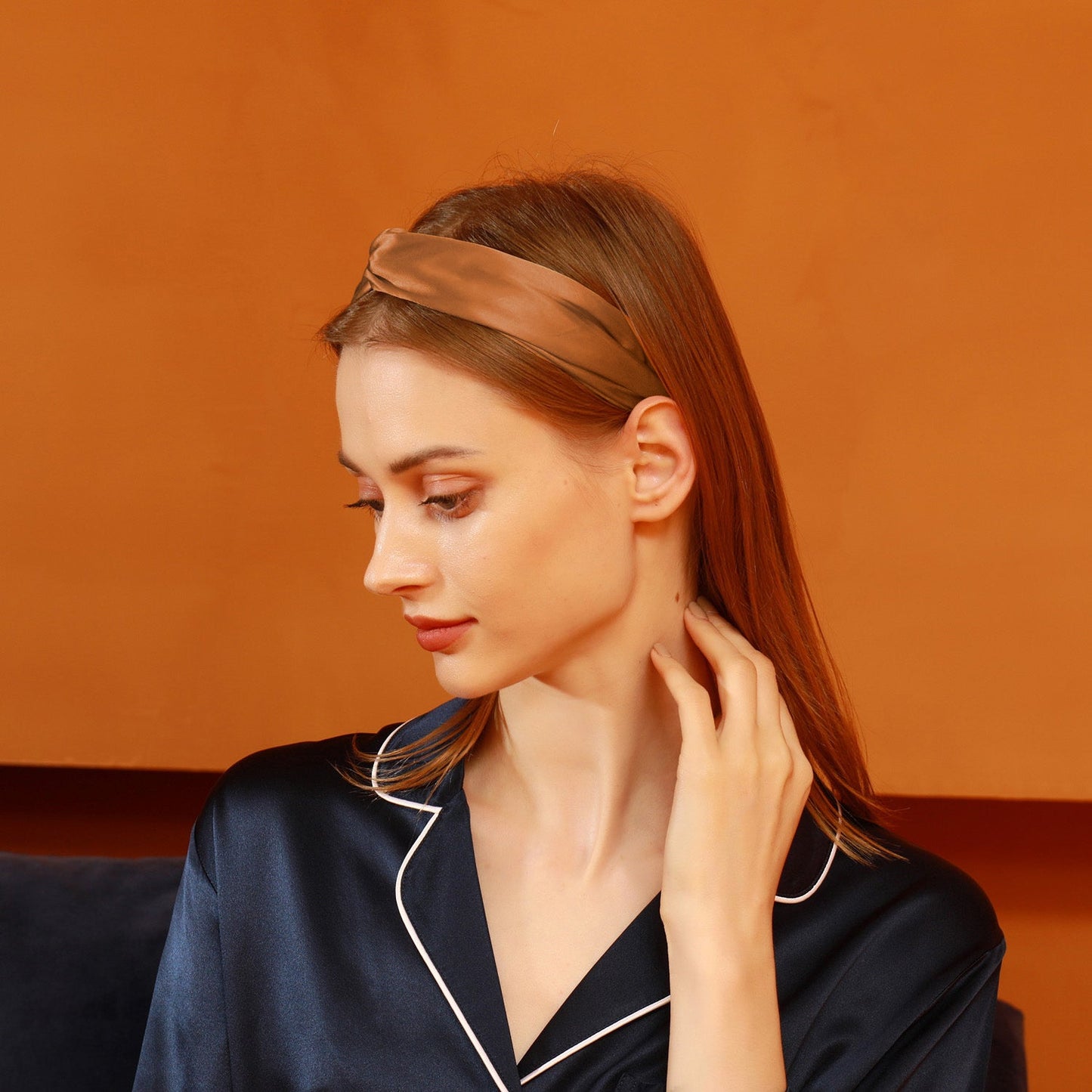 Pure Mulberry Silk Turban Headband | 22 Momme | Float Collection