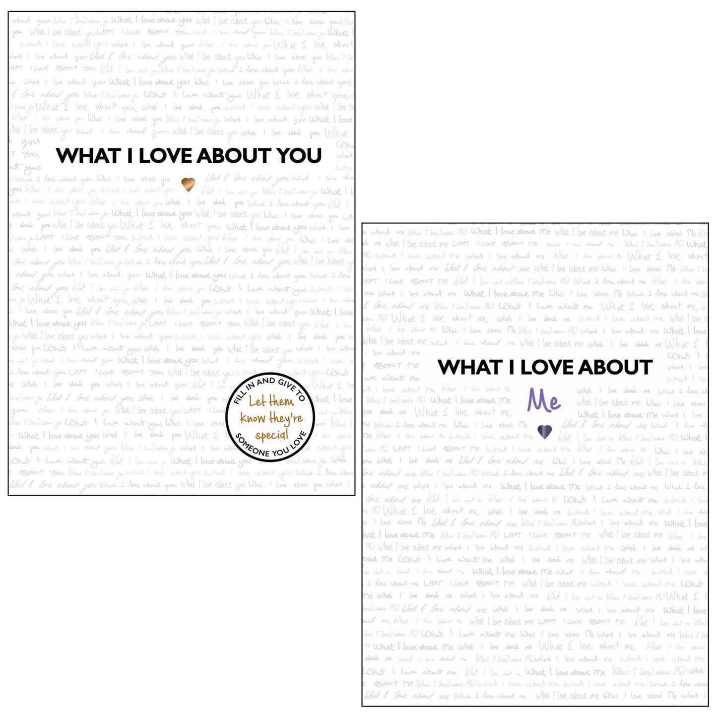 What I Love About Series 2 Books Collection Set (What I Love About You &, What I Love About Me)