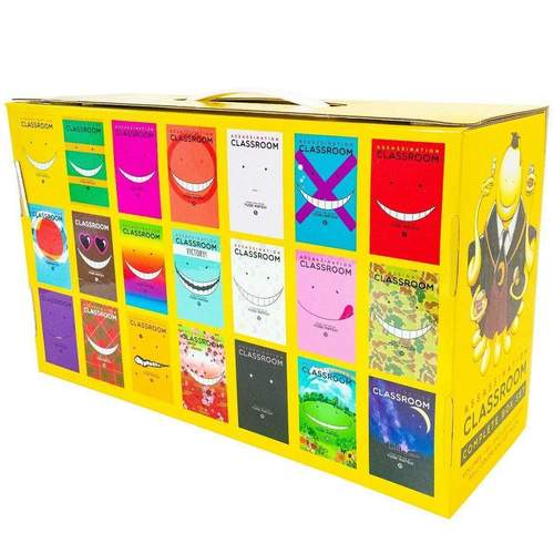 Assassination Classroom Complete Box Set | 21 Manga Volumes by Yusei Matsui – Full Series Collection