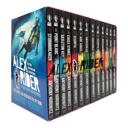 Anthony Horowitz 17 Books Collection Power Of Five And Alex Rider Series Set Pack Anthony Horowitz..