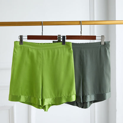 Custom Made Pure Mulberry Silk Shorts | High-Waisted | 19 Momme | Soar Collection