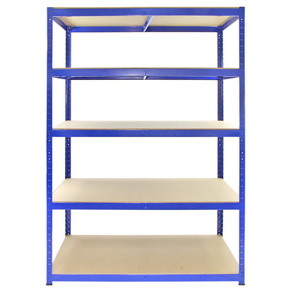 Monster Racking T-Rax Strong Storage Shelves, Blue, 120cm W, 60cm D