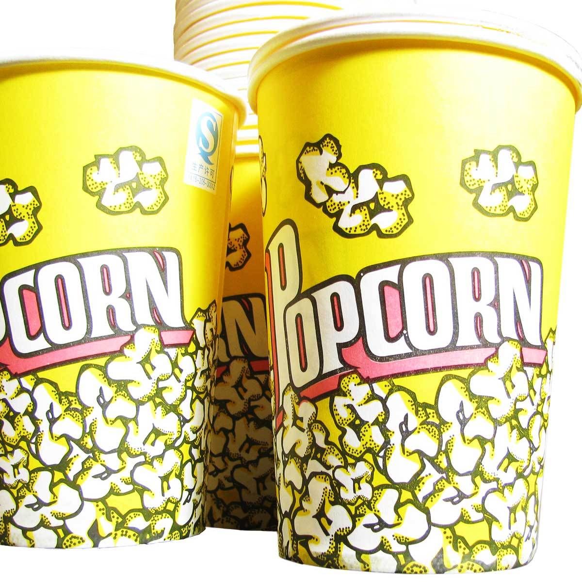 25 x 32oz KuKoo Popcorn Cartons / Boxes