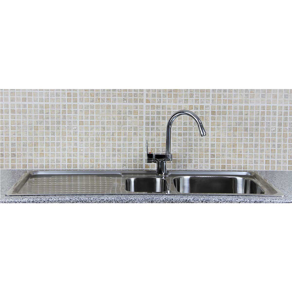 Premium Stainless Steel Kitchen Sink & Confetti Tap