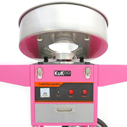 KuKoo Candy Floss Machine With Cart