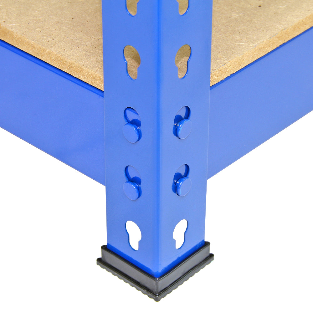 10 x T-RAX Blue Metal Racking Units 120cm x 45cm x 180cm