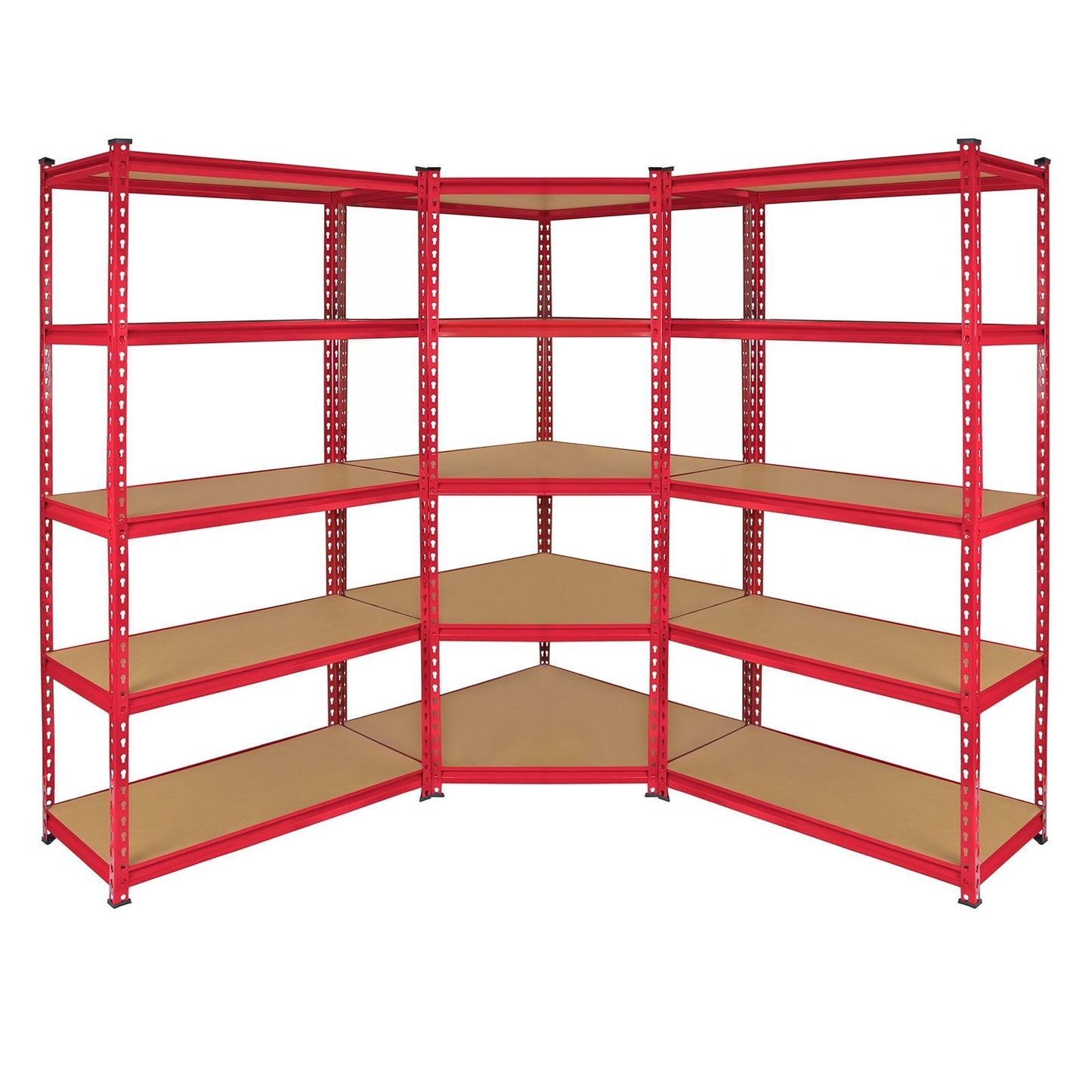 Z-Rax 90cm Racking Bundle: Corner Shelving and 2 Garage Racking Bays