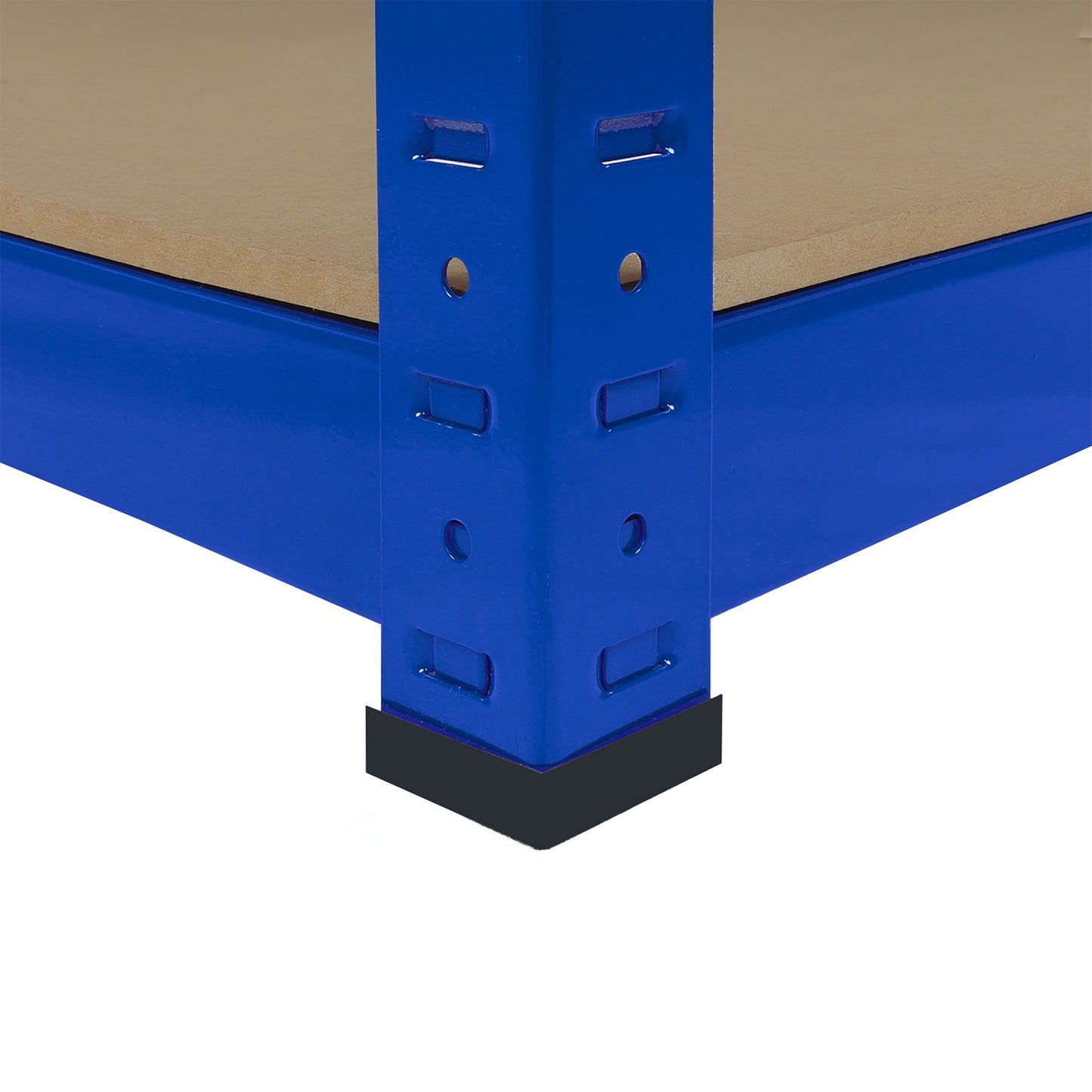 Monster Racking T-Rax Corner Storage Shelf Unit, Blue, 90cm Wide