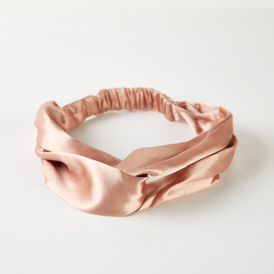 Pure Mulberry Silk Turban Headband | 22 Momme | Float Collection