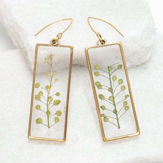 Wildflower Window Earrings