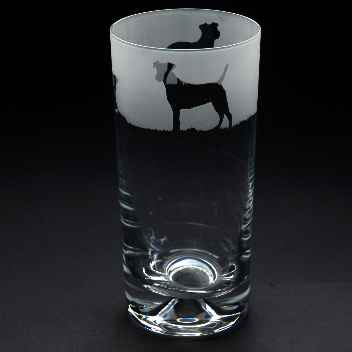 Jack Russell Dog Highball Glass - Hand Etched/Engraved Gift