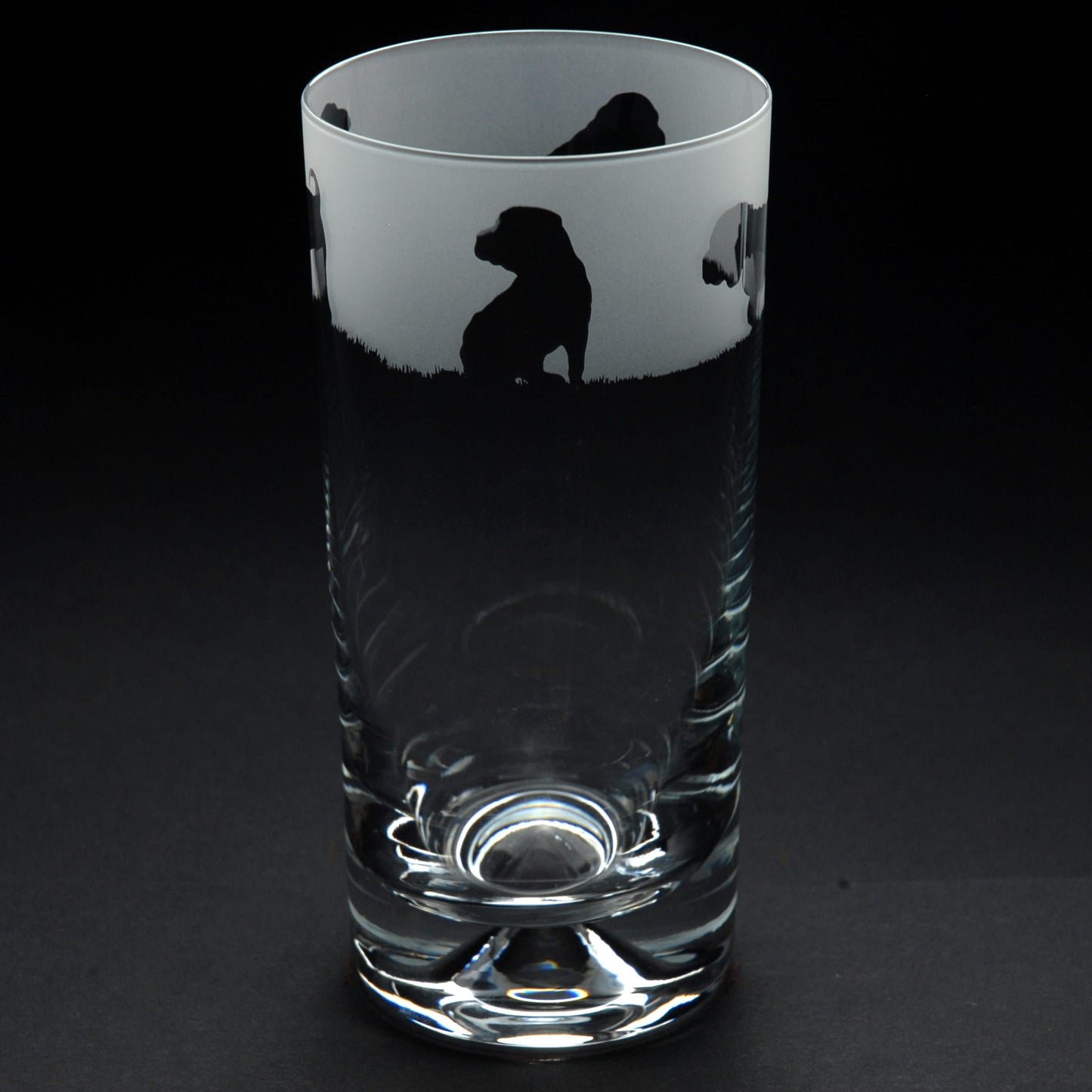 Shar Pei Dog Highball Glass - Hand Etched/Engraved Gift