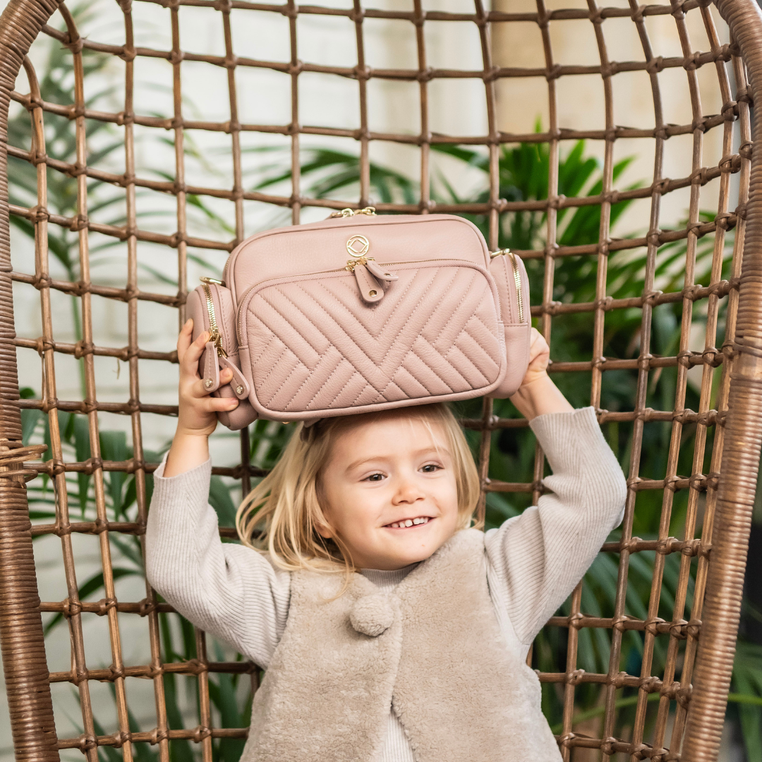 Greta Quilted Leather - Ballet Pink Limited Edition