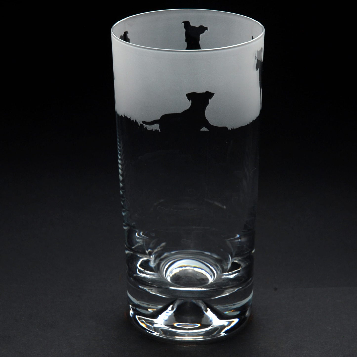 Jack Russell Dog Highball Glass - Hand Etched/Engraved Gift