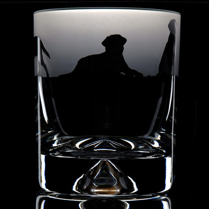 Labrador Dog Whiskey Tumbler Glass - Hand Etched/Engraved Gift