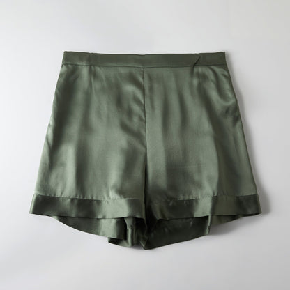 Custom Made Pure Mulberry Silk Shorts | High-Waisted | 19 Momme | Soar Collection