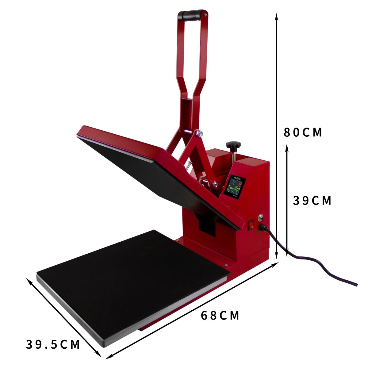 Clam Heat Press 38 x 38cm & 1350mm Vinyl Cutter Bundle