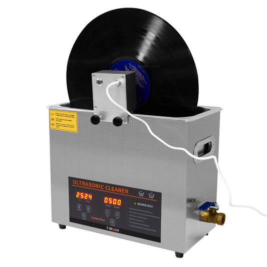 T-Mech 6L Ultrasonic Cleaner & Vinyl Adaptor