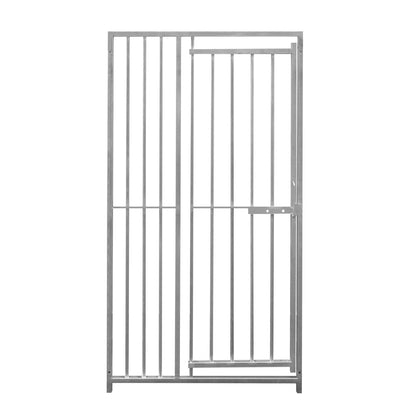 1m Dog Run Panel With Door – 8cm Bar Spacing