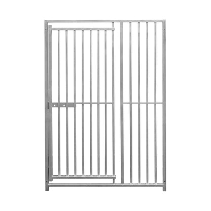 1.5m Dog Run Panel With Door – 8cm Bar Spacing