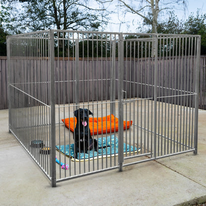 2m Dog Run Panel - 8cm Bar Spacing