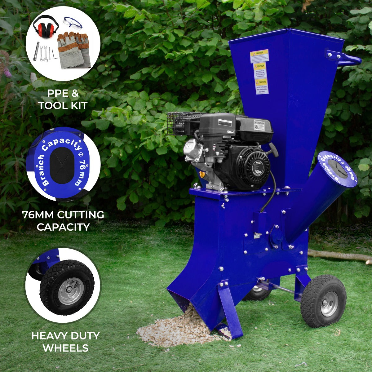 T-Mech 7HP Wood Chipper