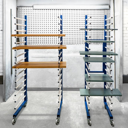 Combi Spray Drying Rack Trolley x 3 & 2 Connectors