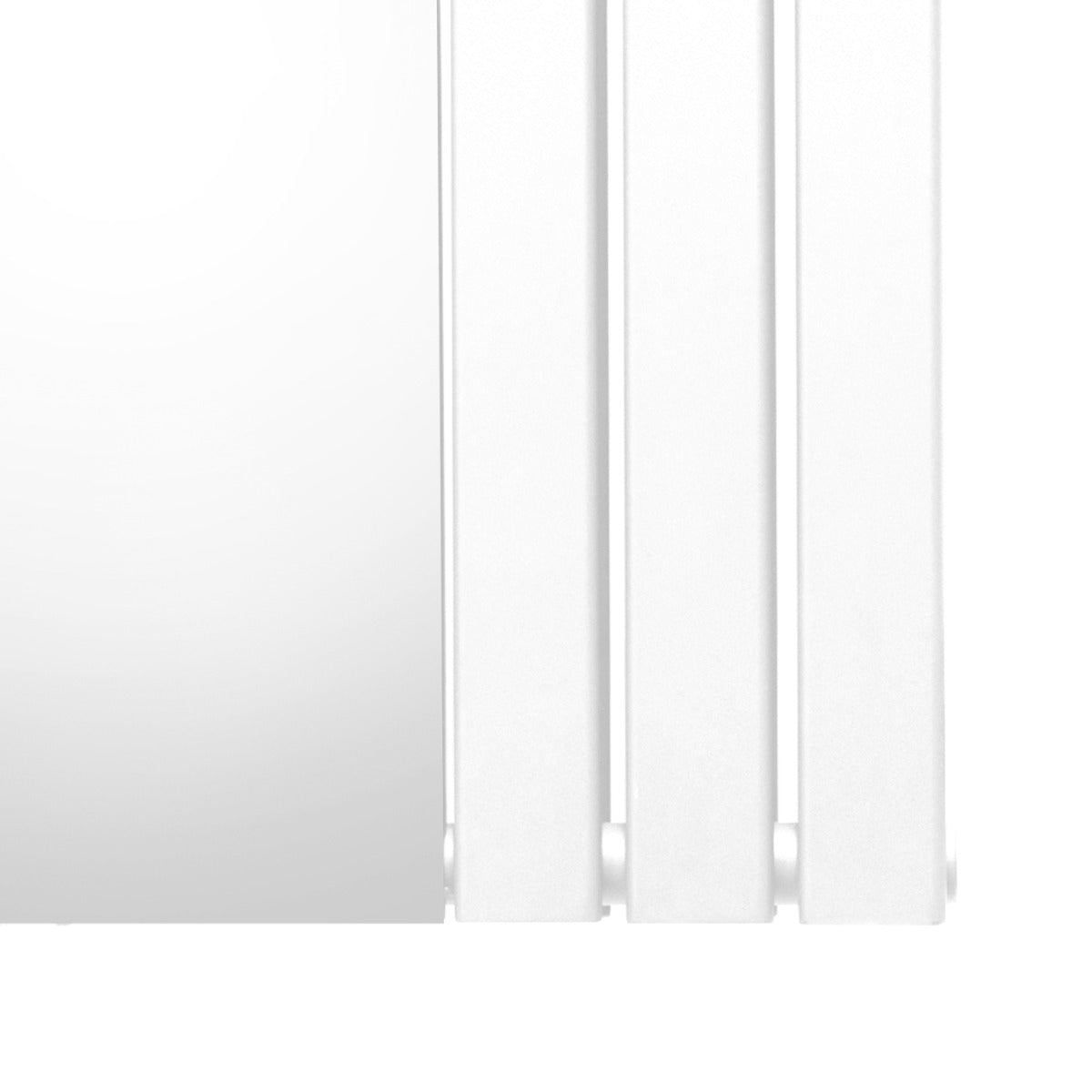 Flat Mirror Radiator - 1800mm x 565mm - White