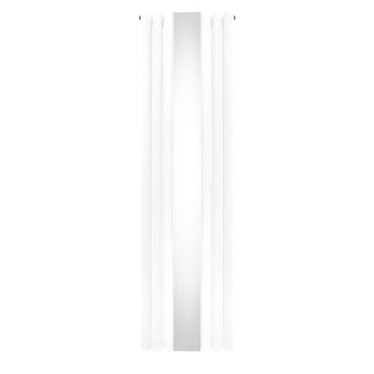 Oval Mirror Radiator - 1800mm x 500mm - White