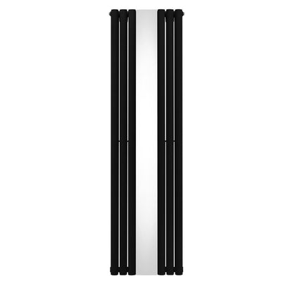 Oval Mirror Radiator - 1800mm x 500mm - Black