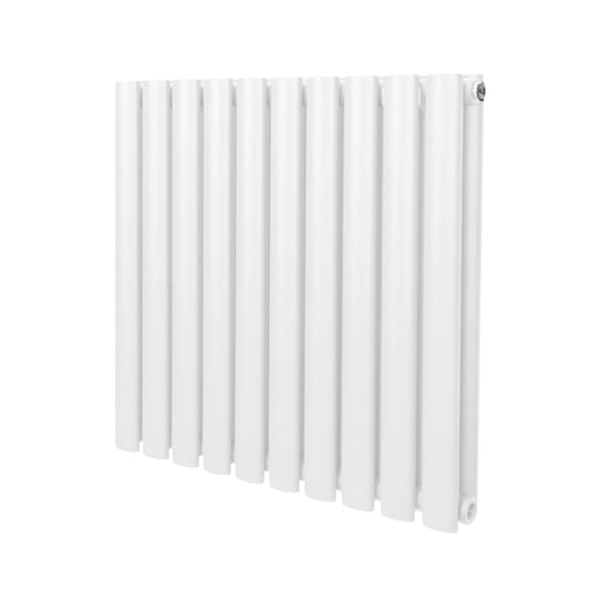 Oval Column Radiator – 600mm x 600mm - White