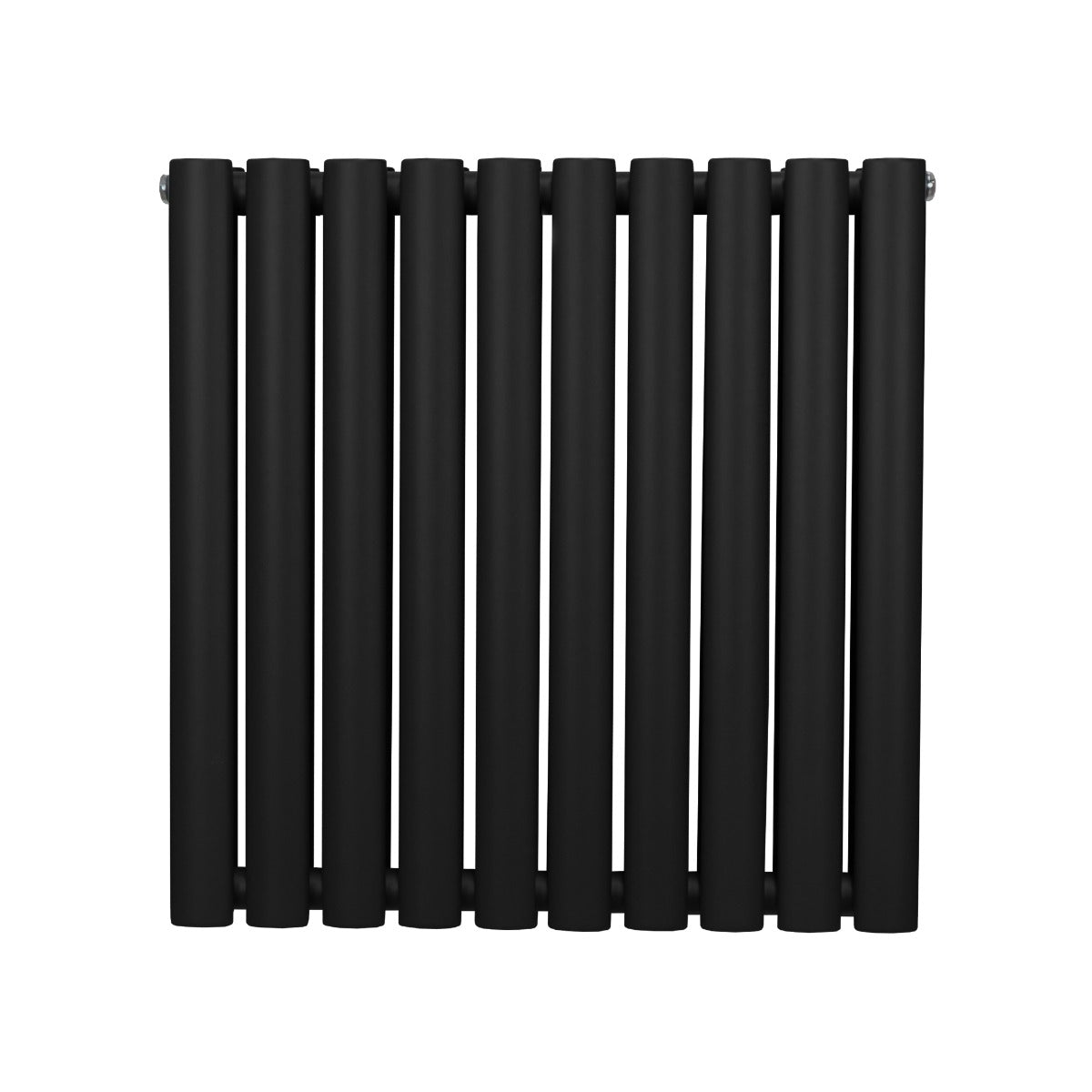 Oval Column Radiator – 600mm x 600mm - Black