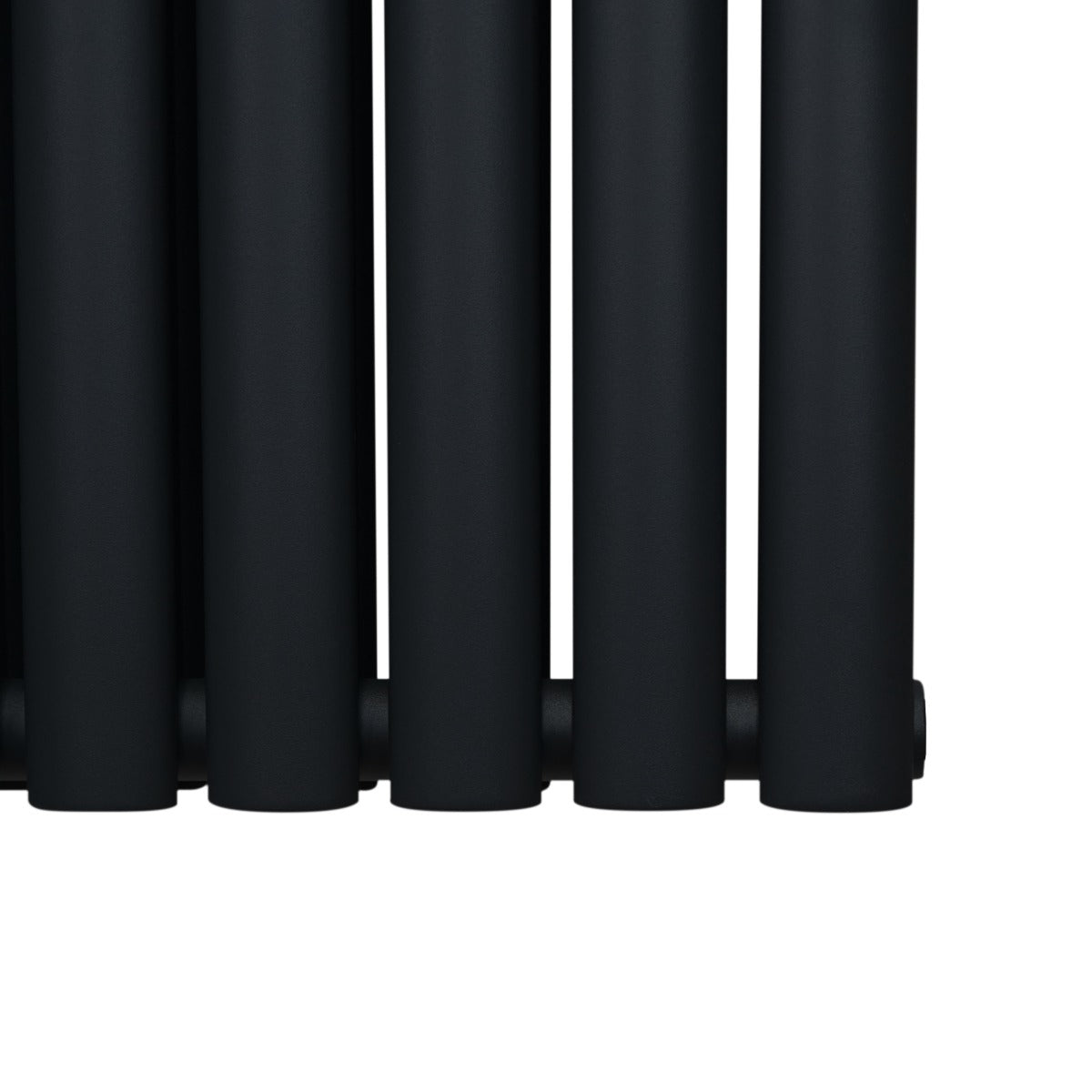 Oval Column Radiator – 600mm x 600mm - Black