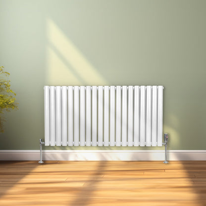 Oval Column Radiator – 600mm x 1200mm – White