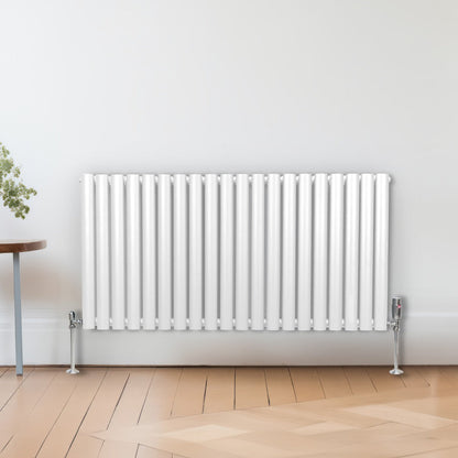 Oval Column Radiator – 600mm x 1200mm – White