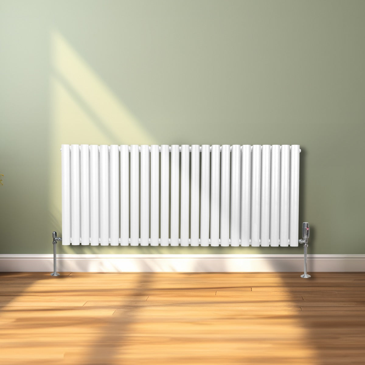 Oval Column Radiator – 600mm x 1440mm – White