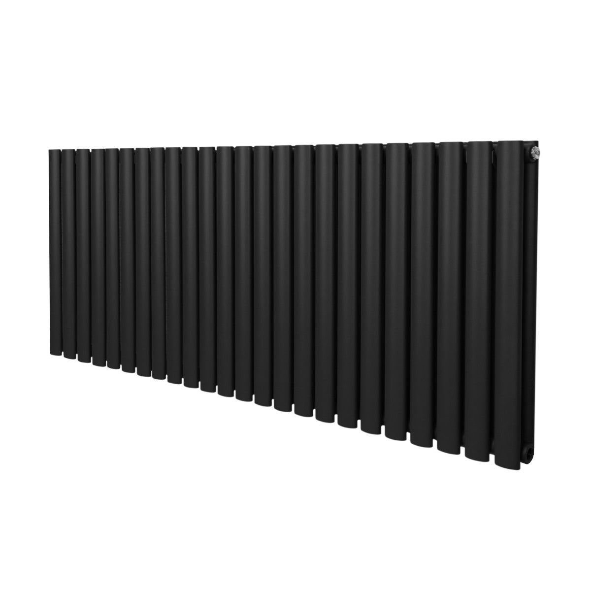 Oval Column Radiator – 600mm x 1440mm – Black