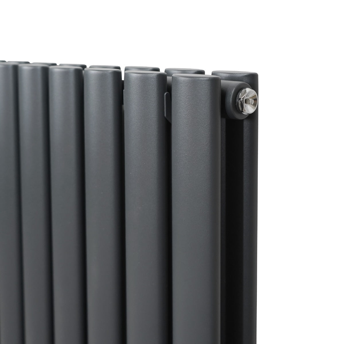 Oval Column Radiator – 1600mm x 240mm – Anthracite Grey