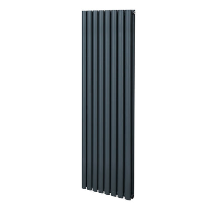 Oval Column Radiator – 1600mm x 480mm – Anthracite Grey