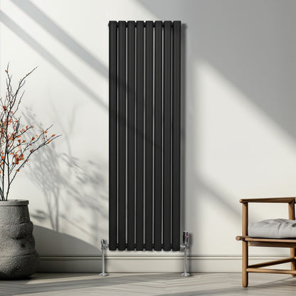 Oval Column Radiator – 1600mm x 480mm – Black