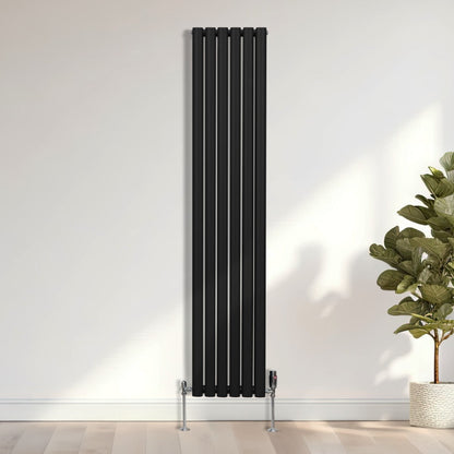 Oval Column Radiator – 1800mm x 360mm – Black