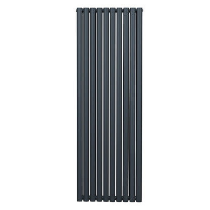 Oval Column Radiator – 1800mm x 600mm – Anthracite Grey