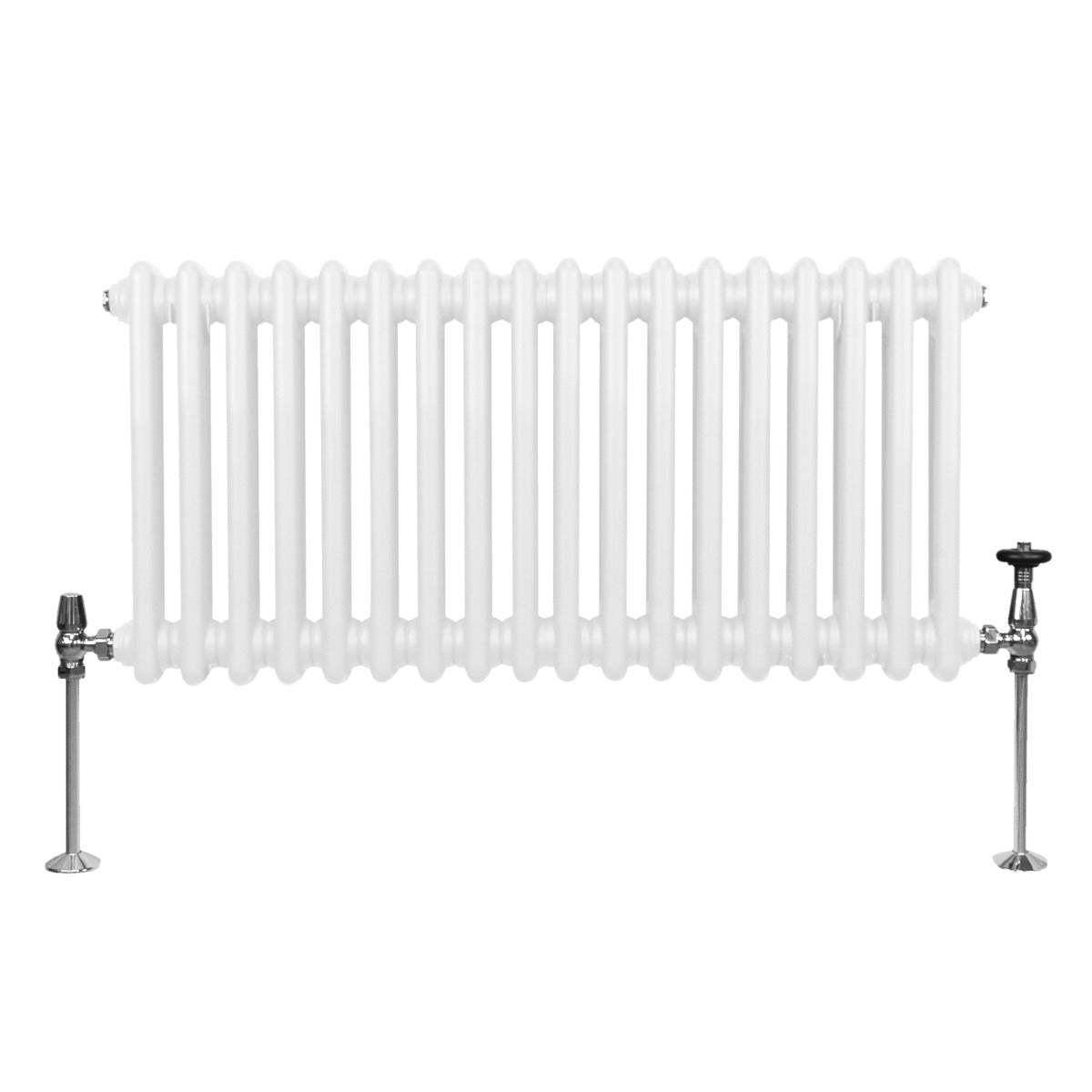 Traditional 2 Column Radiator - 300 x 832mm - White